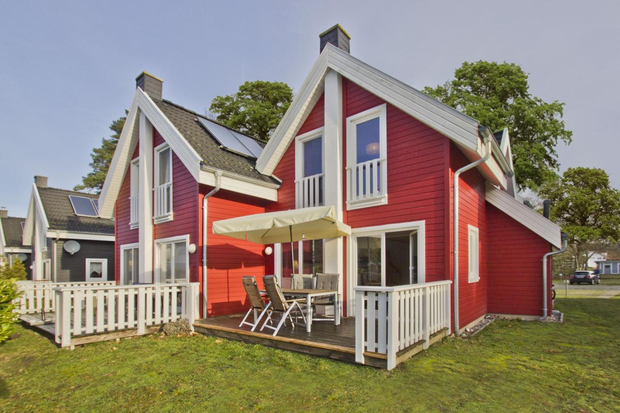 Ferienhaus Wellenlaeufer Haus - Sauna, Terrasse, Garten Глове Экстерьер фото